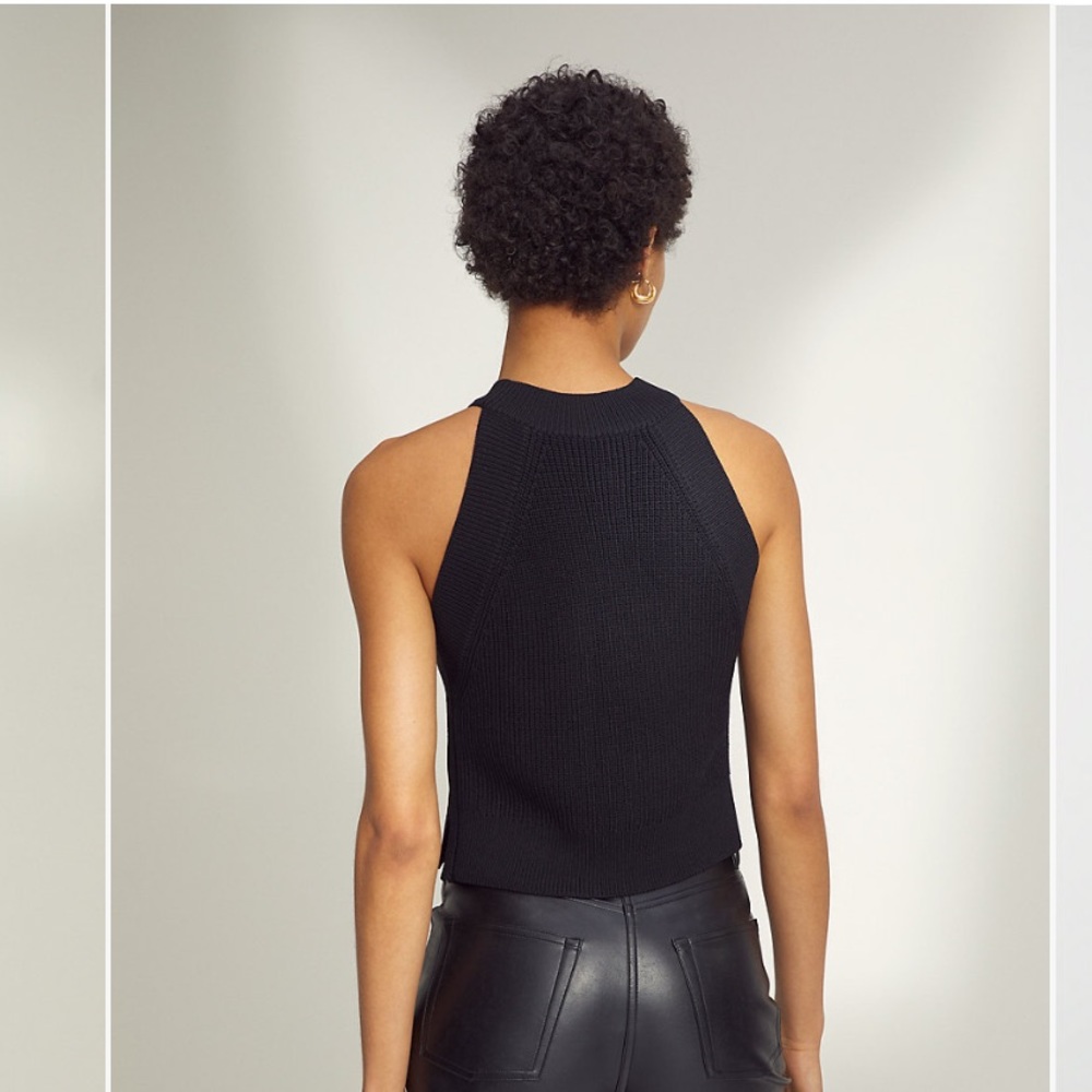 Aritzia Knit Halter Sweater in Red - Picture 3 of 3